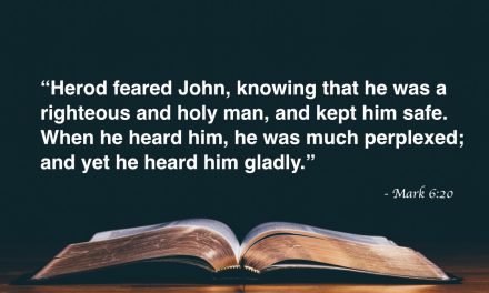 Your Daily Bible Verses — Mark 6:20