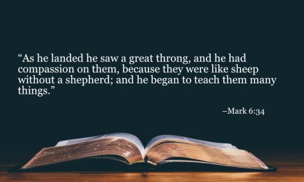 Your Daily Bible Verses — Mark 6:34