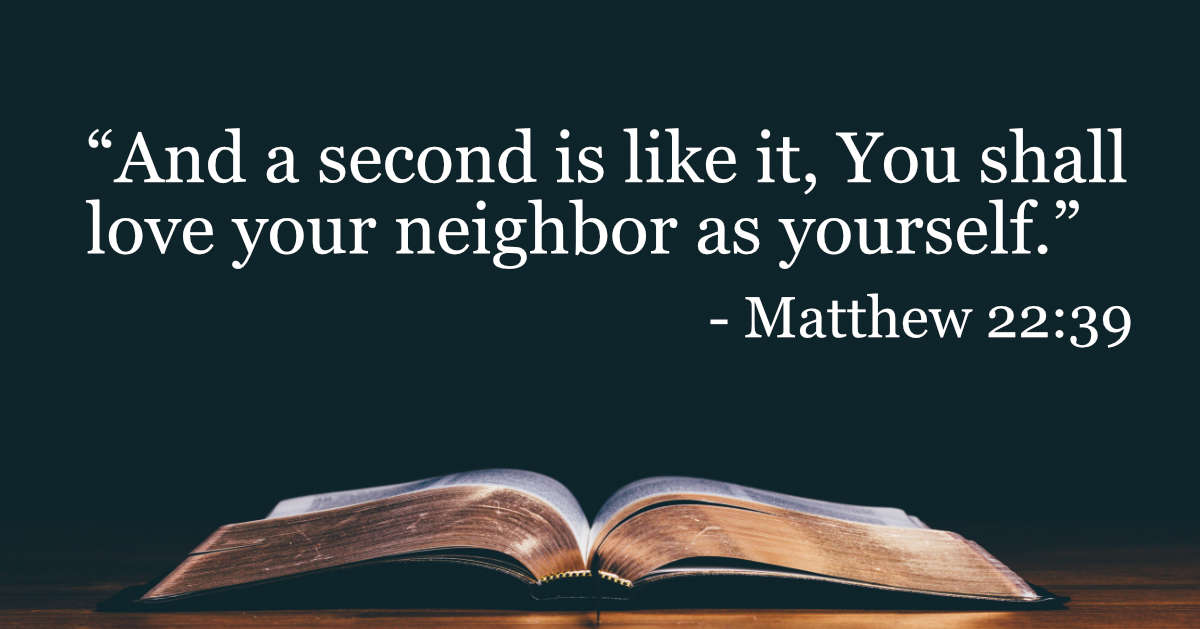 Your Daily Bible Verses — Matthew 22:39