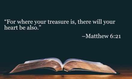 Your Daily Bible Verses — Matthew 6:21