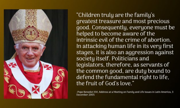 Daily Quote — Pope Benedict XVI