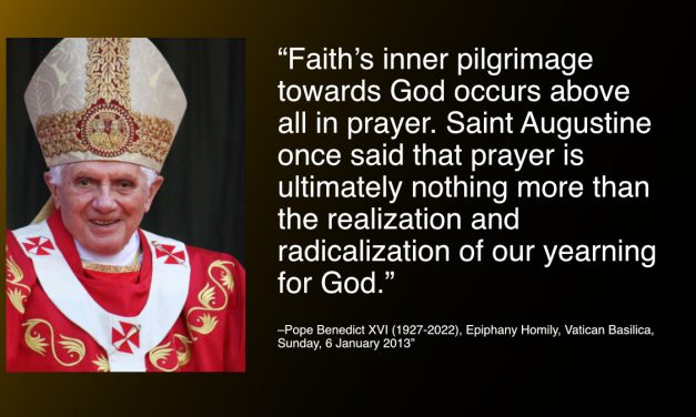 Daily Quote — Pope Benedict XVI