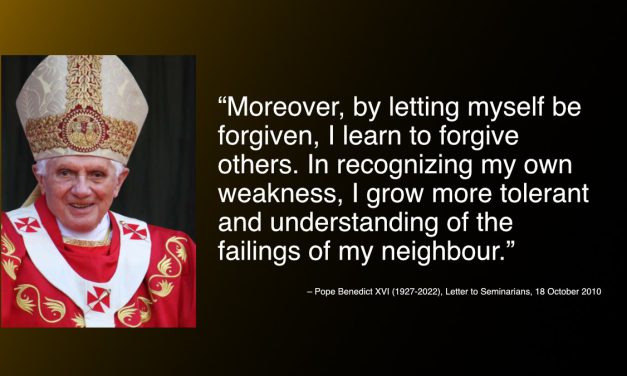 Daily Quote — Pope Benedict XVI