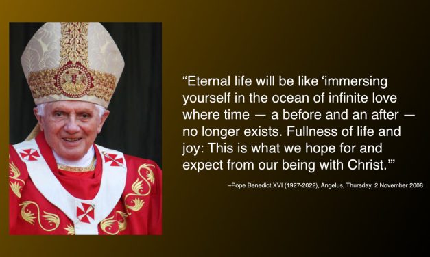 Daily Quote — Pope Benedict XVI