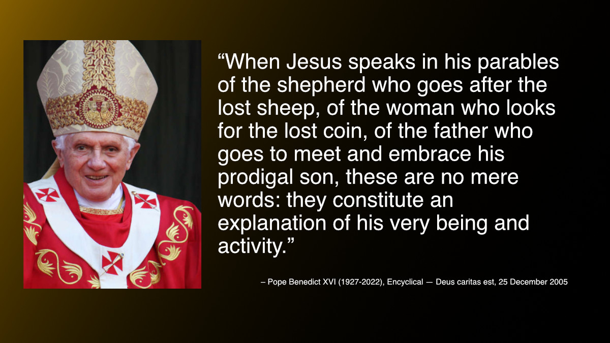 Daily Quote — Pope Benedict XVI