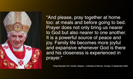 Daily Quote — Pope Benedict XVI