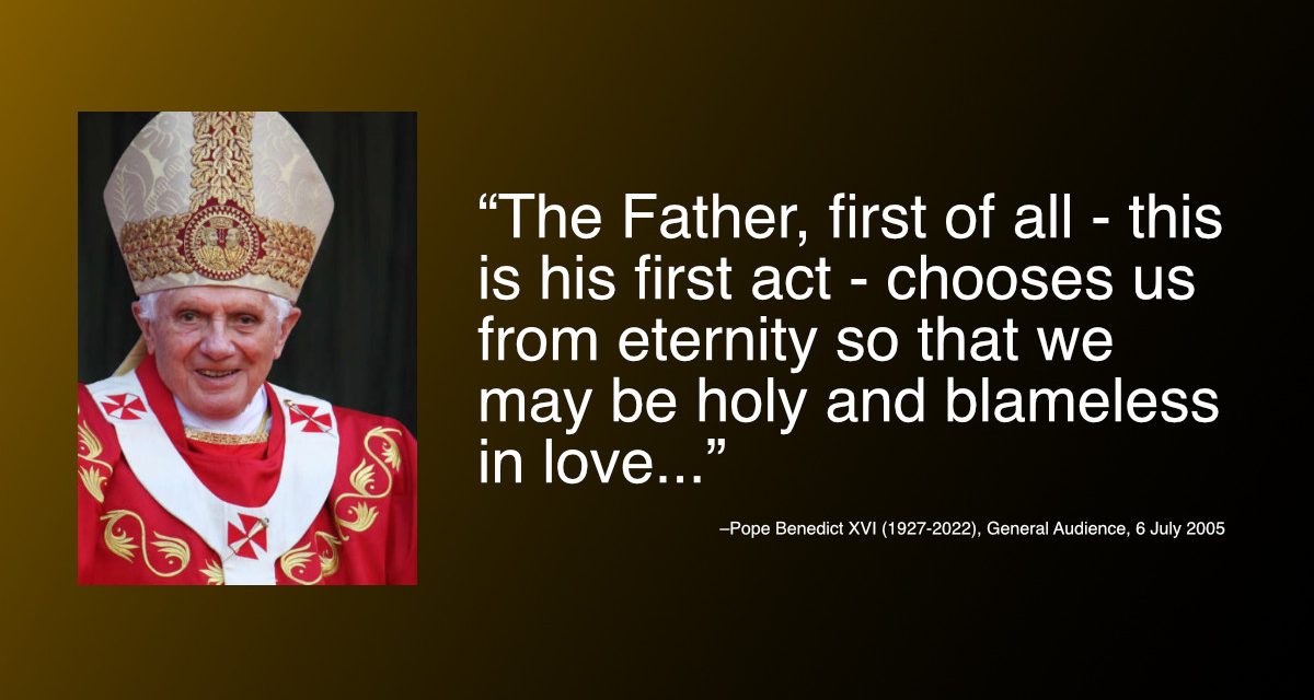 Daily Quote — Pope Benedict XVI