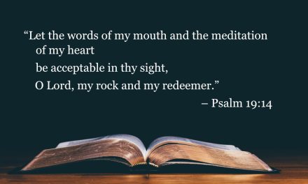 Your Daily Bible Verses — Psalm 19:14
