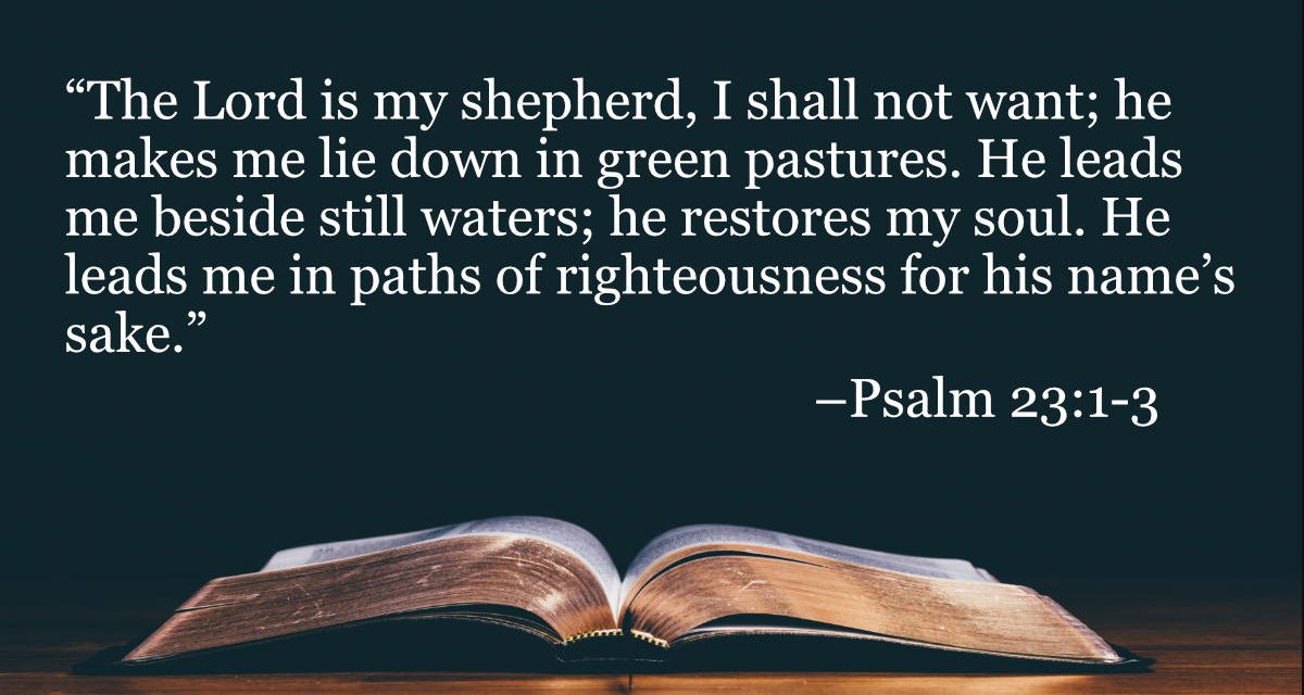 Psalm 23 Bible Verse Printables FREE Download 48 OFF