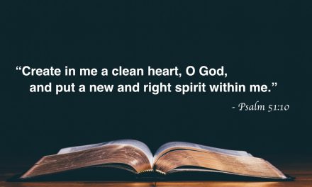 Your Daily Bible Verses — Psalm 51:10