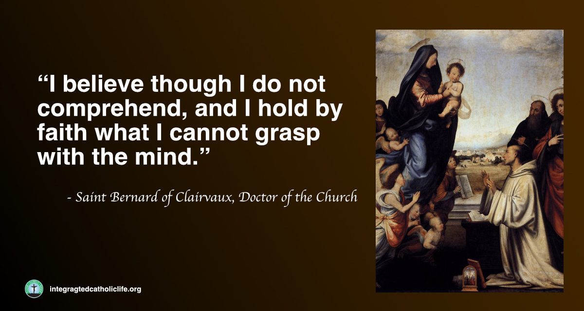 Daily Quote — Saint Bernard of Clairvaux