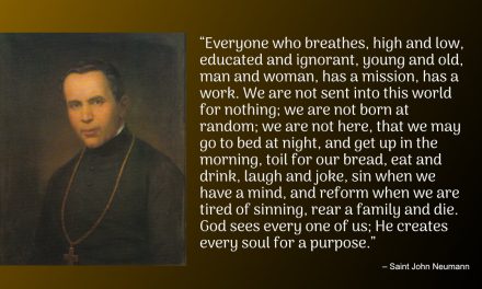 Daily Quote — Saint John Neumann