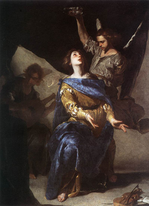Daily Catholic Quote about St. Cecilia