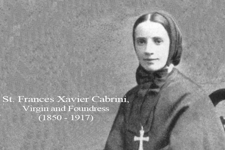 Catholic Quote of the Day — from St. Frances Xavier Cabrini