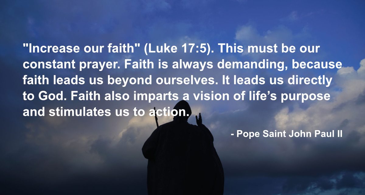 Daily Quote — Saint John Paul II