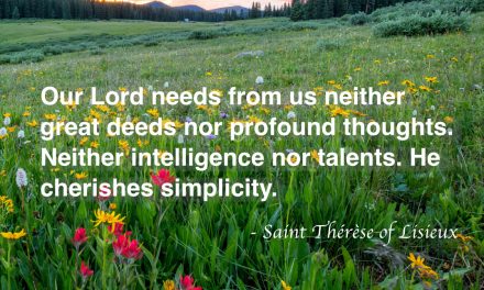 Daily Quote — Saint Thérèse of Lisieux